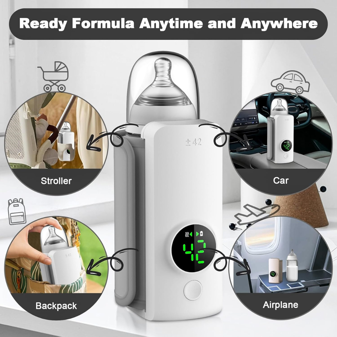 Portable Smart Baby Bottle AI Warmer